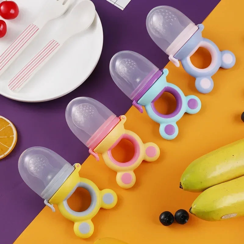 Chupeta Com Sabor De Frutas Para Bebes, Chupeta De Silicone Para Crianças