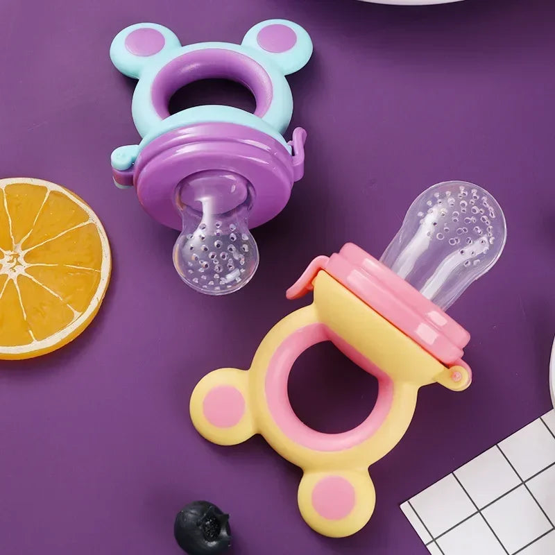 Chupeta Com Sabor De Frutas Para Bebes, Chupeta De Silicone Para Crianças