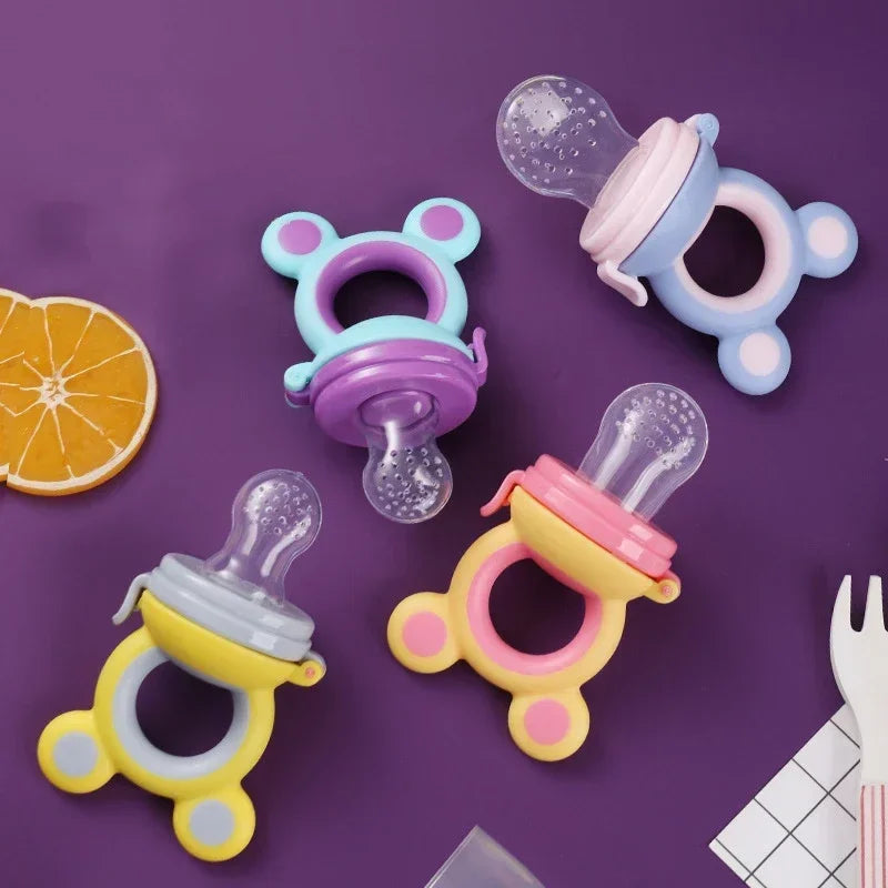 Chupeta Com Sabor De Frutas Para Bebes, Chupeta De Silicone Para Crianças